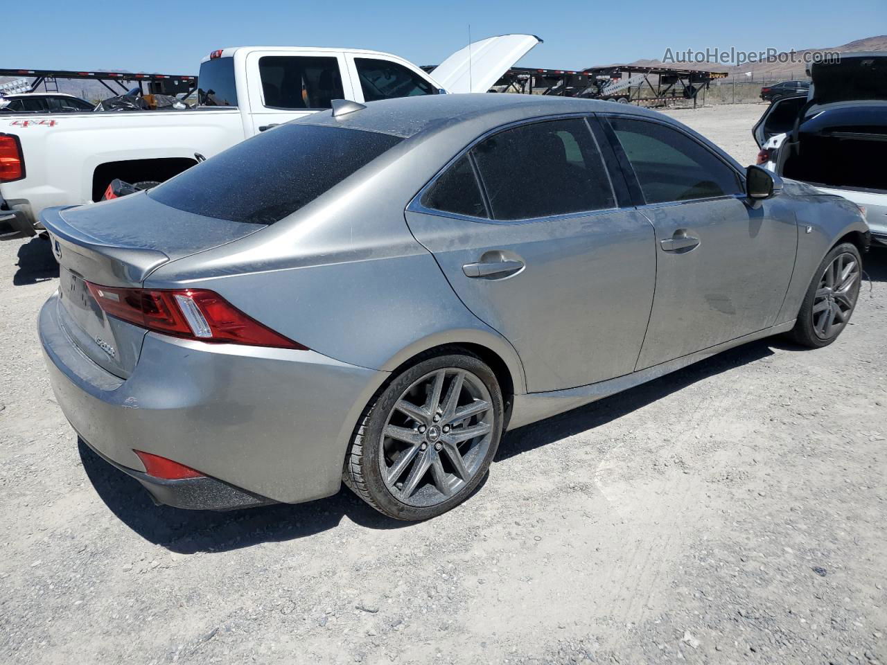 2016 Lexus Is 200t Серый vin: JTHBA1D24G5036518