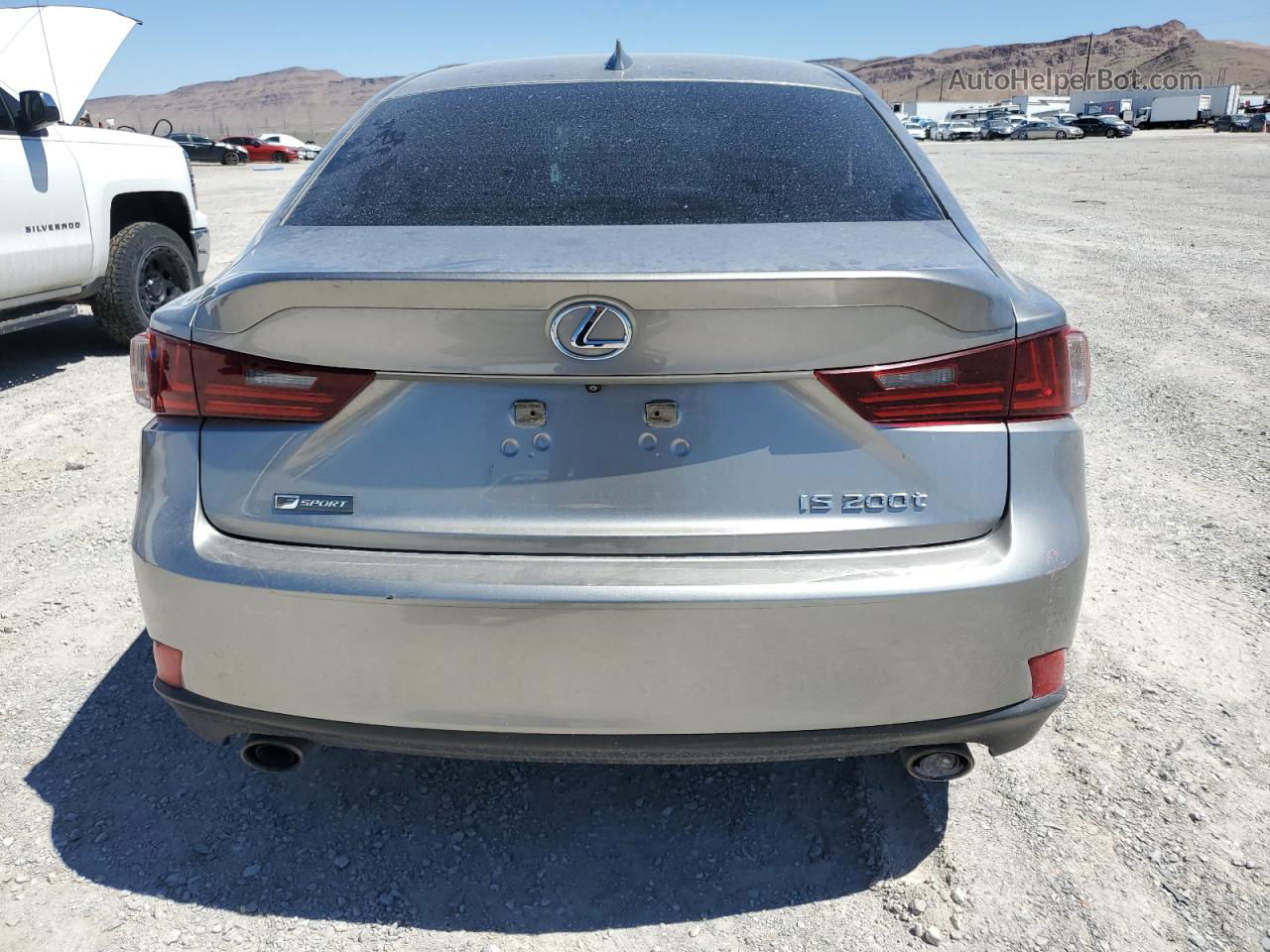 2016 Lexus Is 200t Gray vin: JTHBA1D24G5036518