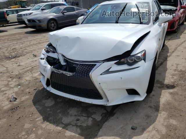 2016 Lexus Is 200t White vin: JTHBA1D25G5007156