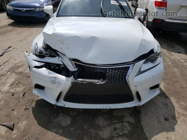 2016 Lexus Is 200t White vin: JTHBA1D25G5007156