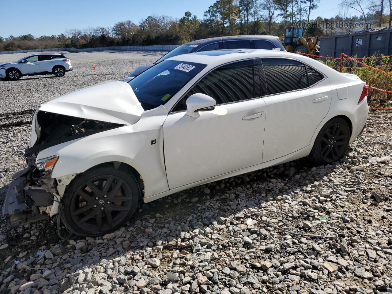 2016 Lexus Is 200t White vin: JTHBA1D26G5004024