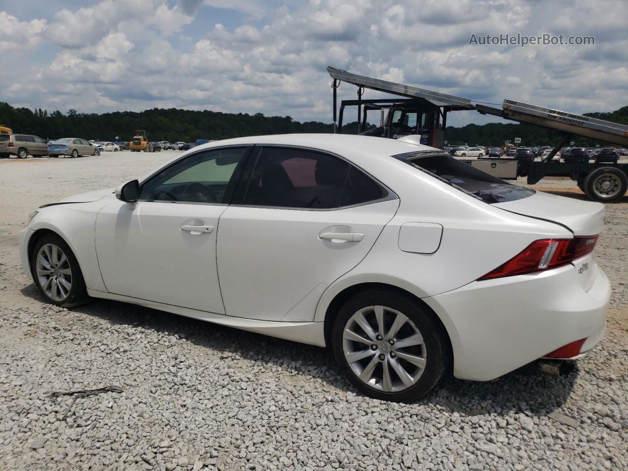 2016 Lexus Is 200t White vin: JTHBA1D26G5025133