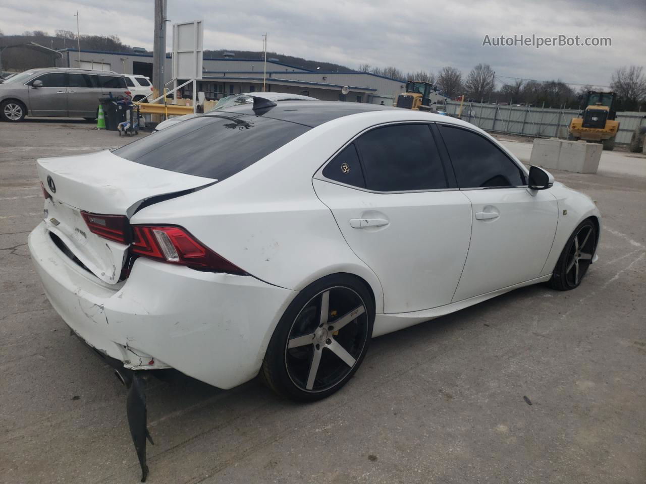 2016 Lexus Is 200t White vin: JTHBA1D27G5010270