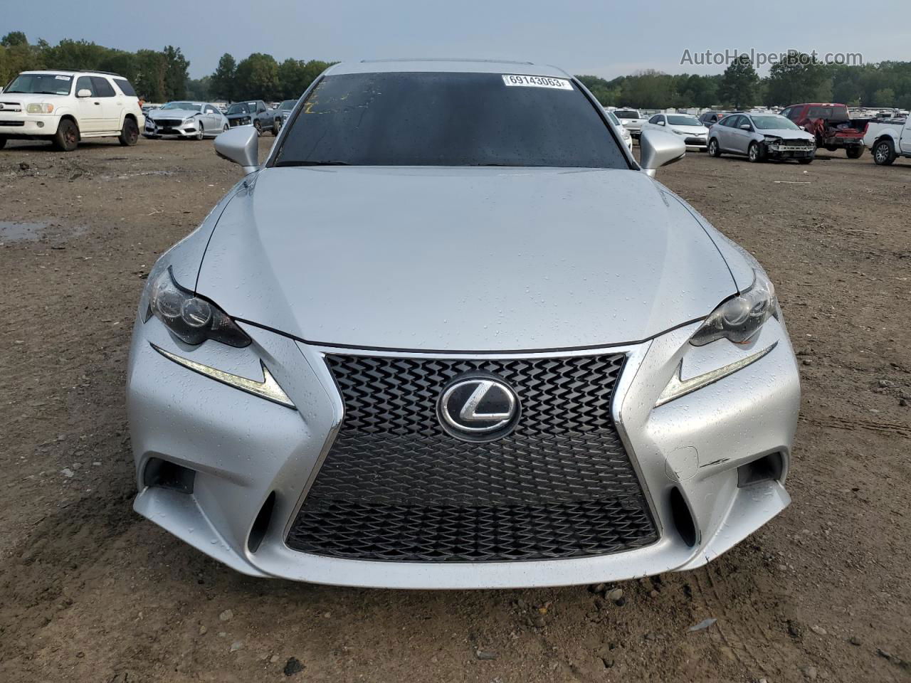 2016 Lexus Is 200t Silver vin: JTHBA1D27G5014108