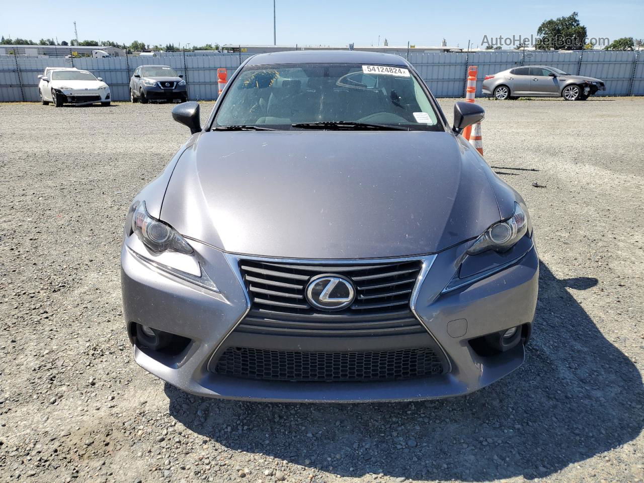 2016 Lexus Is 200t Gray vin: JTHBA1D27G5032785