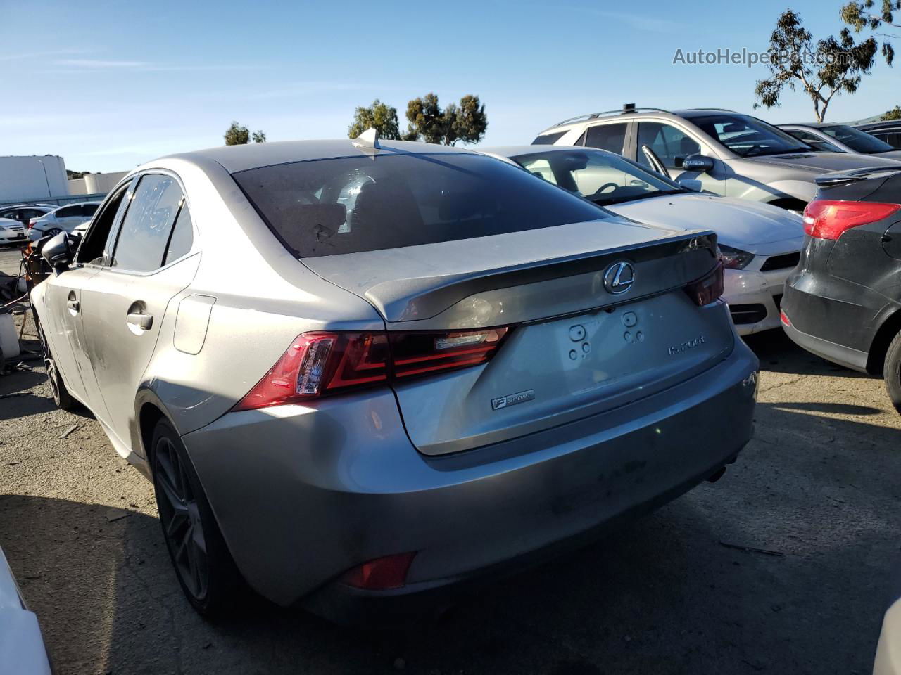 2016 Lexus Is 200t Gray vin: JTHBA1D27G5036254