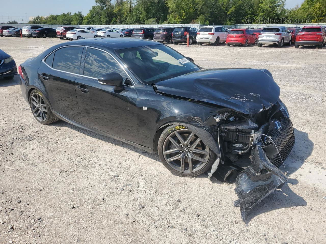 2016 Lexus Is 200t Black vin: JTHBA1D28G5020886