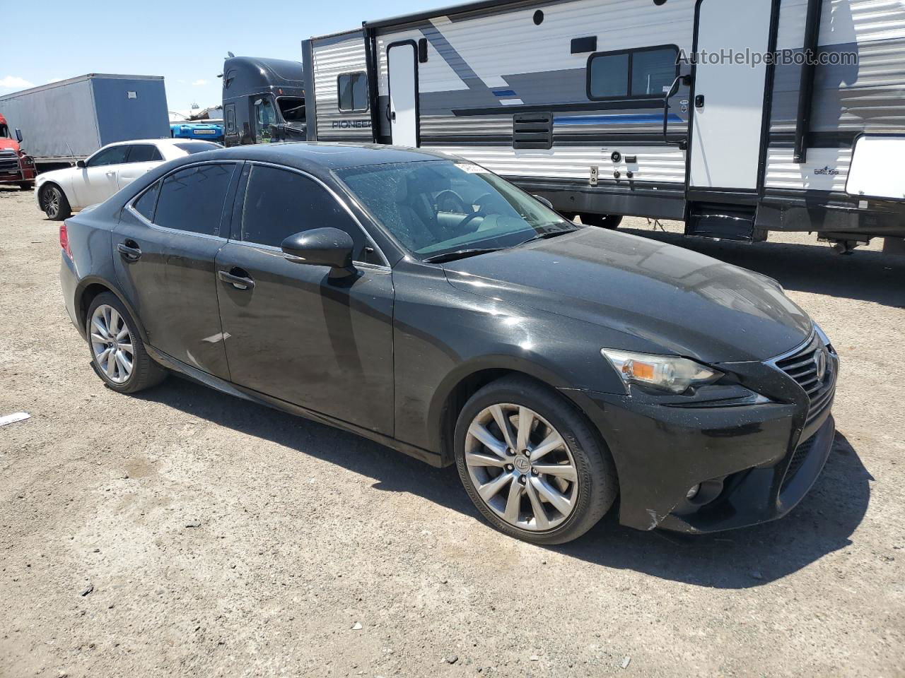 2016 Lexus Is 200t Black vin: JTHBA1D28G5037512