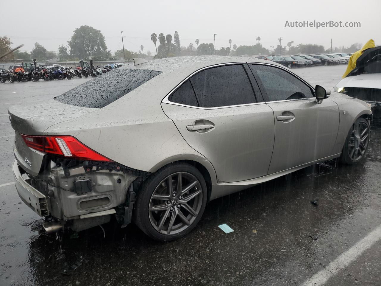 2016 Lexus Is 200t Серый vin: JTHBA1D29G5023683