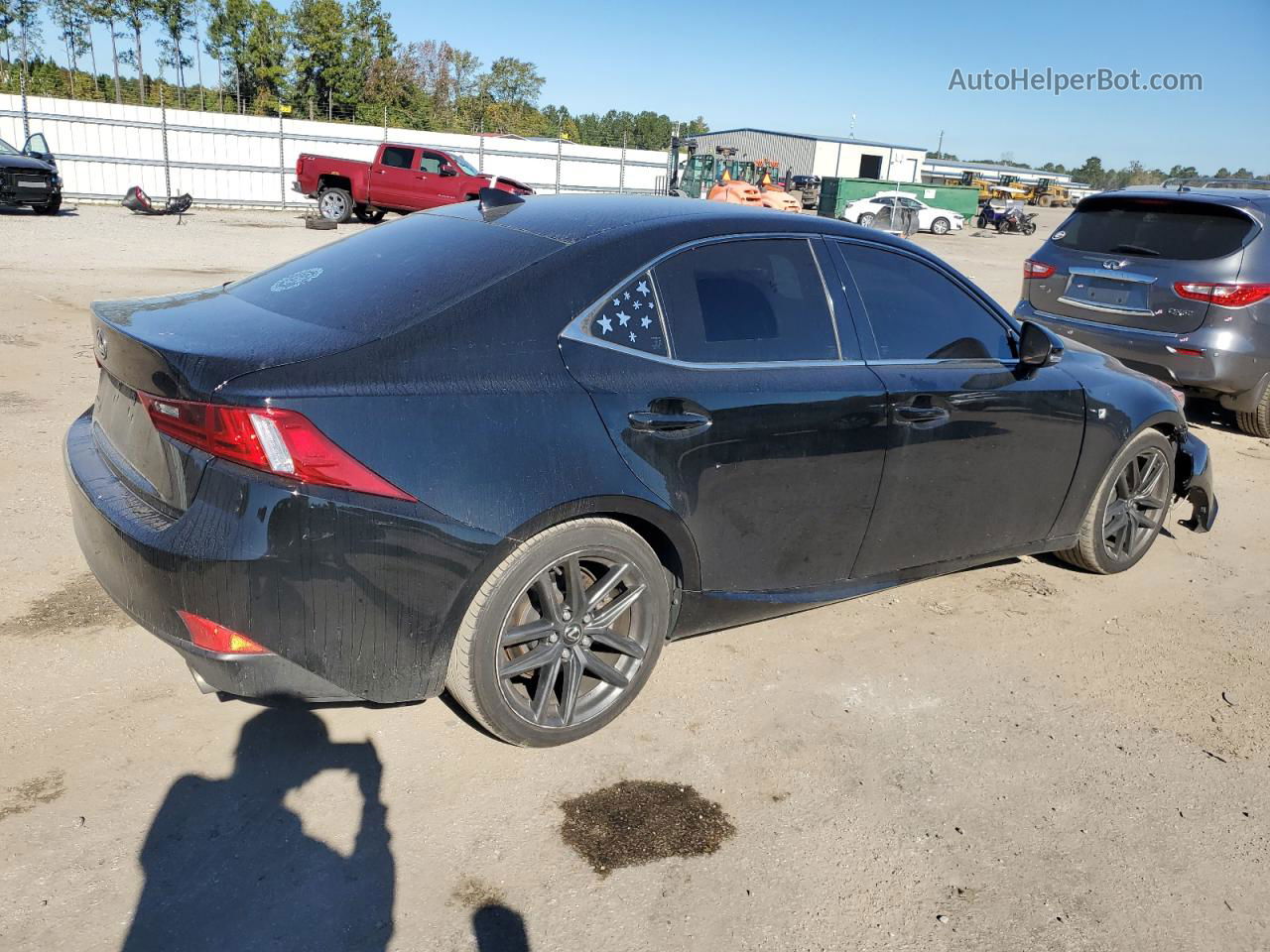 2016 Lexus Is 200t Black vin: JTHBA1D2XG5005810