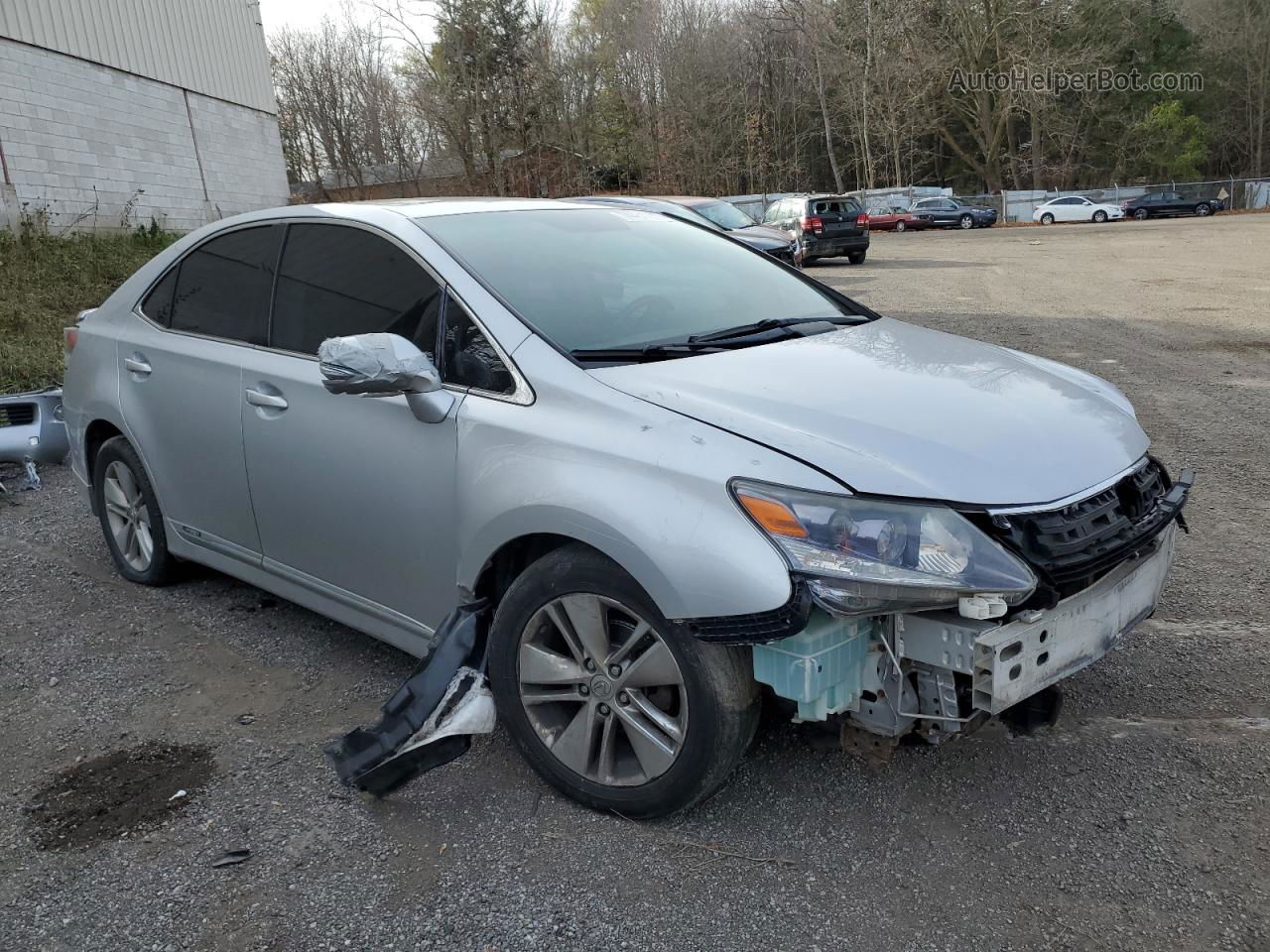 2011 Lexus Hs 250h Silver vin: JTHBB1BA0B2042723