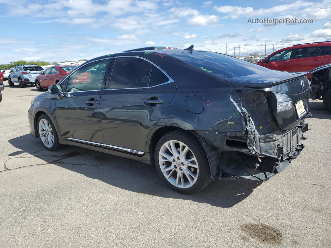 2011 Lexus Hs 250h Black vin: JTHBB1BA2B2042884