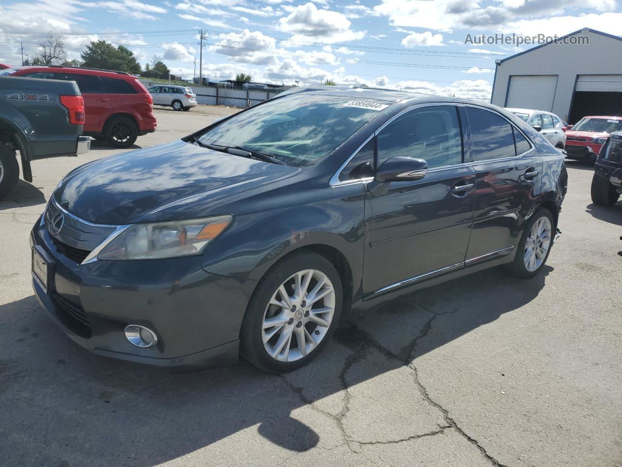 2011 Lexus Hs 250h Black vin: JTHBB1BA2B2042884