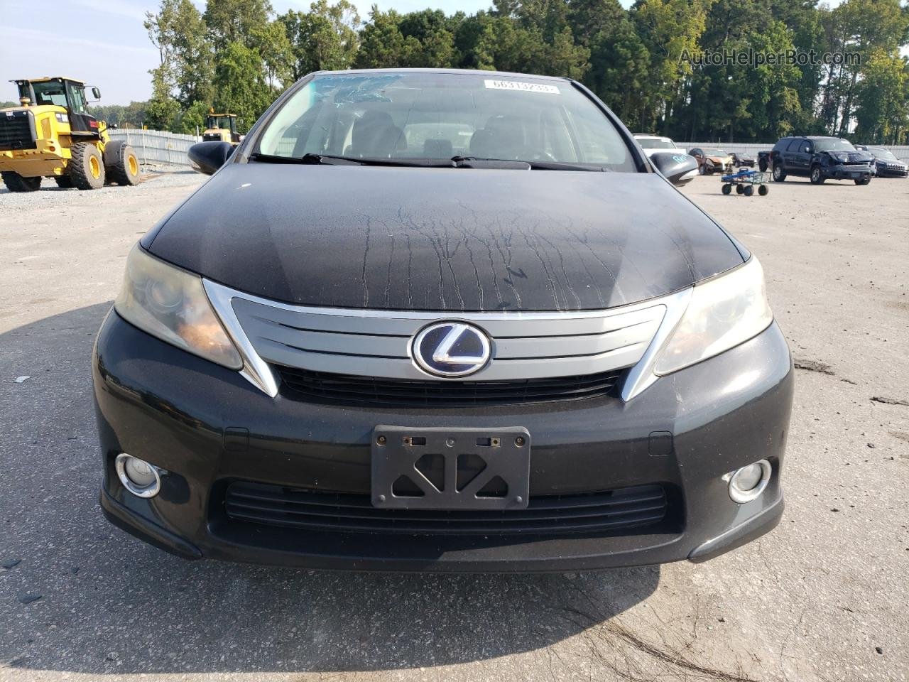 2011 Lexus Hs 250h Черный vin: JTHBB1BA2B2042982