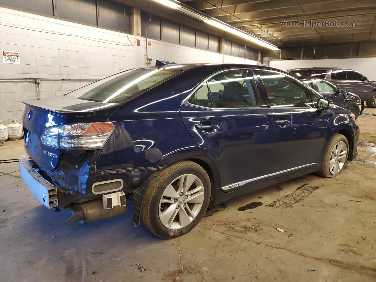 2011 Lexus Hs 250h Blue vin: JTHBB1BA2B2044232