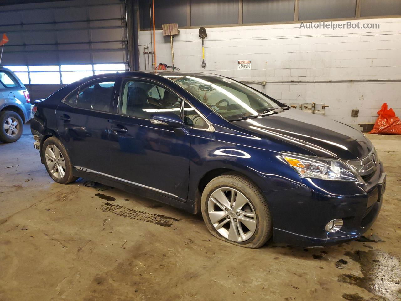 2011 Lexus Hs 250h Blue vin: JTHBB1BA2B2044232