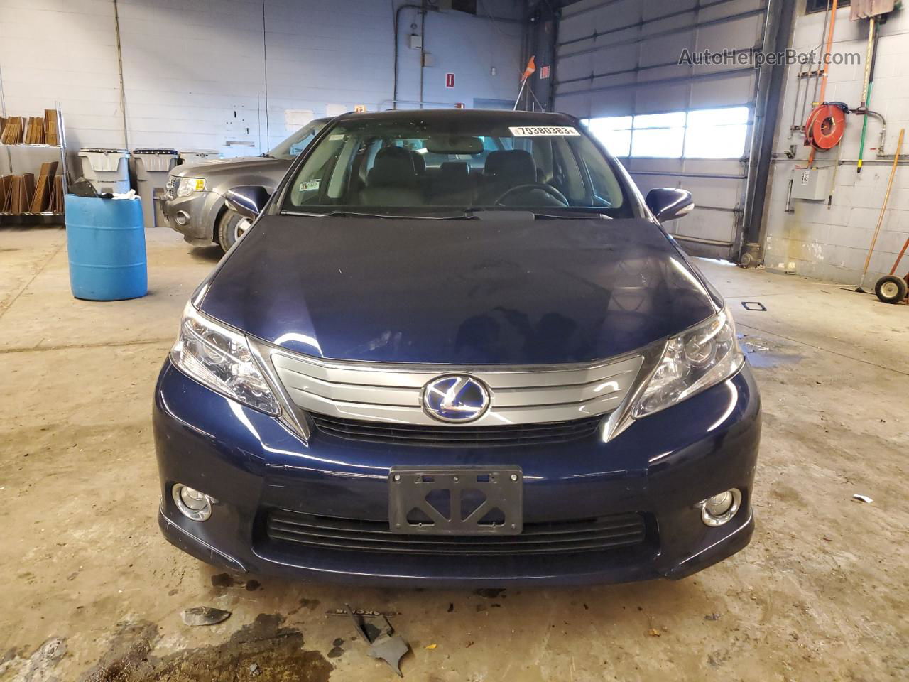 2011 Lexus Hs 250h Blue vin: JTHBB1BA2B2044232