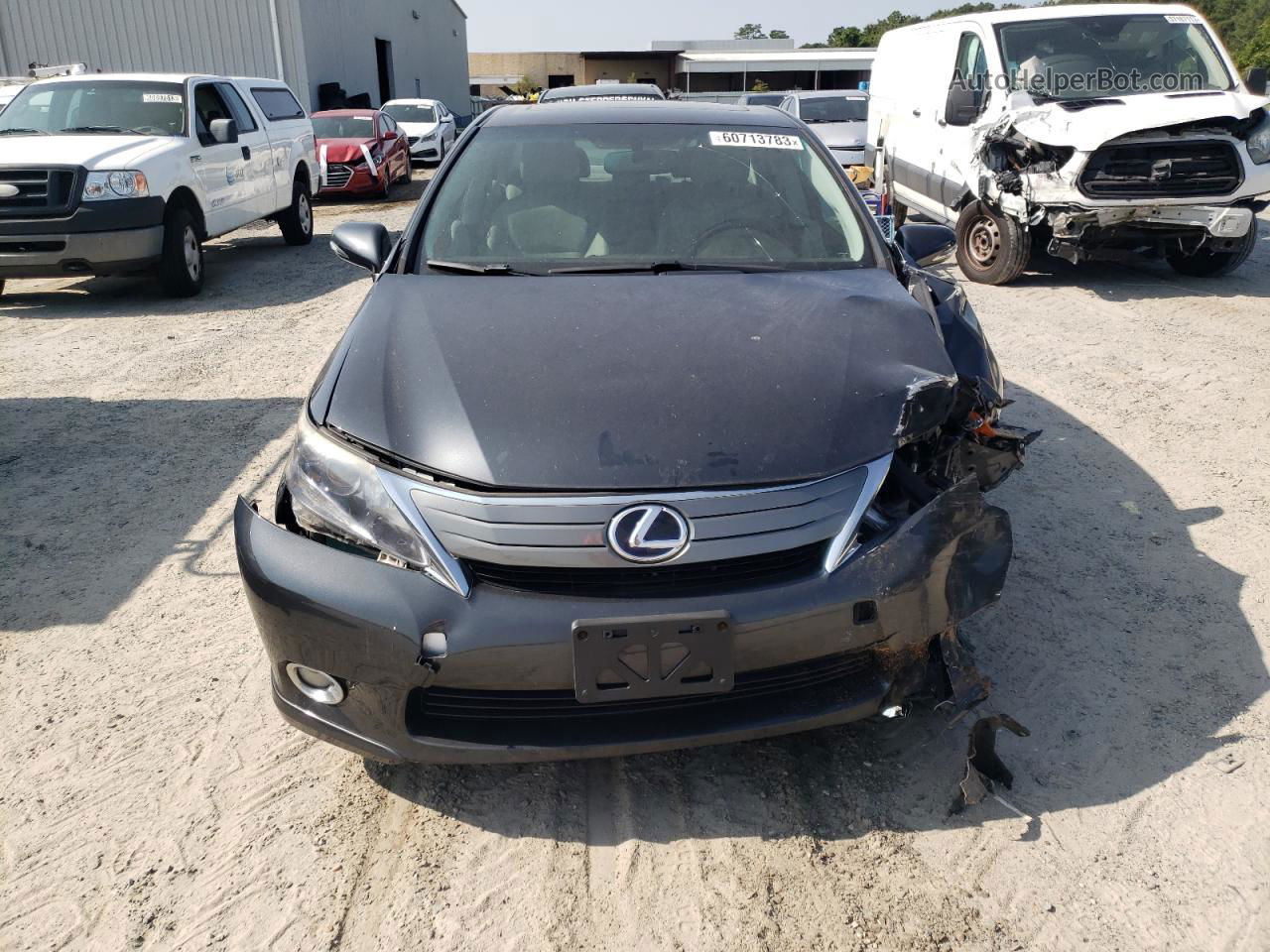 2011 Lexus Hs 250h Gray vin: JTHBB1BA2B2044599