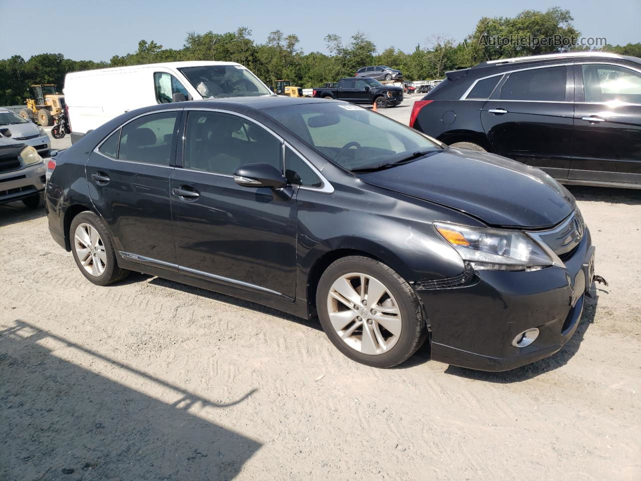 2011 Lexus Hs 250h Gray vin: JTHBB1BA2B2044599