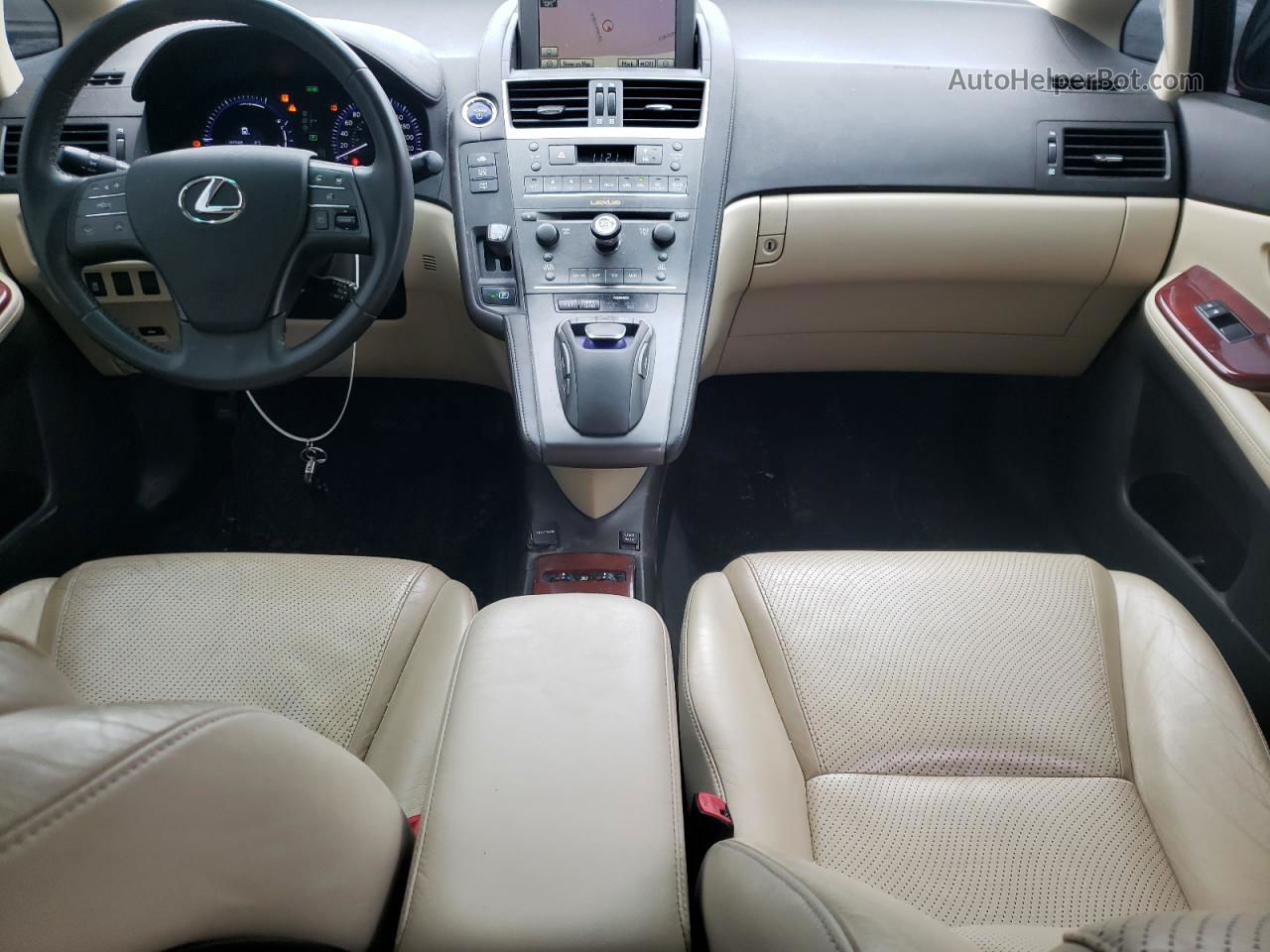 2011 Lexus Hs 250h Красный vin: JTHBB1BA4B2047763