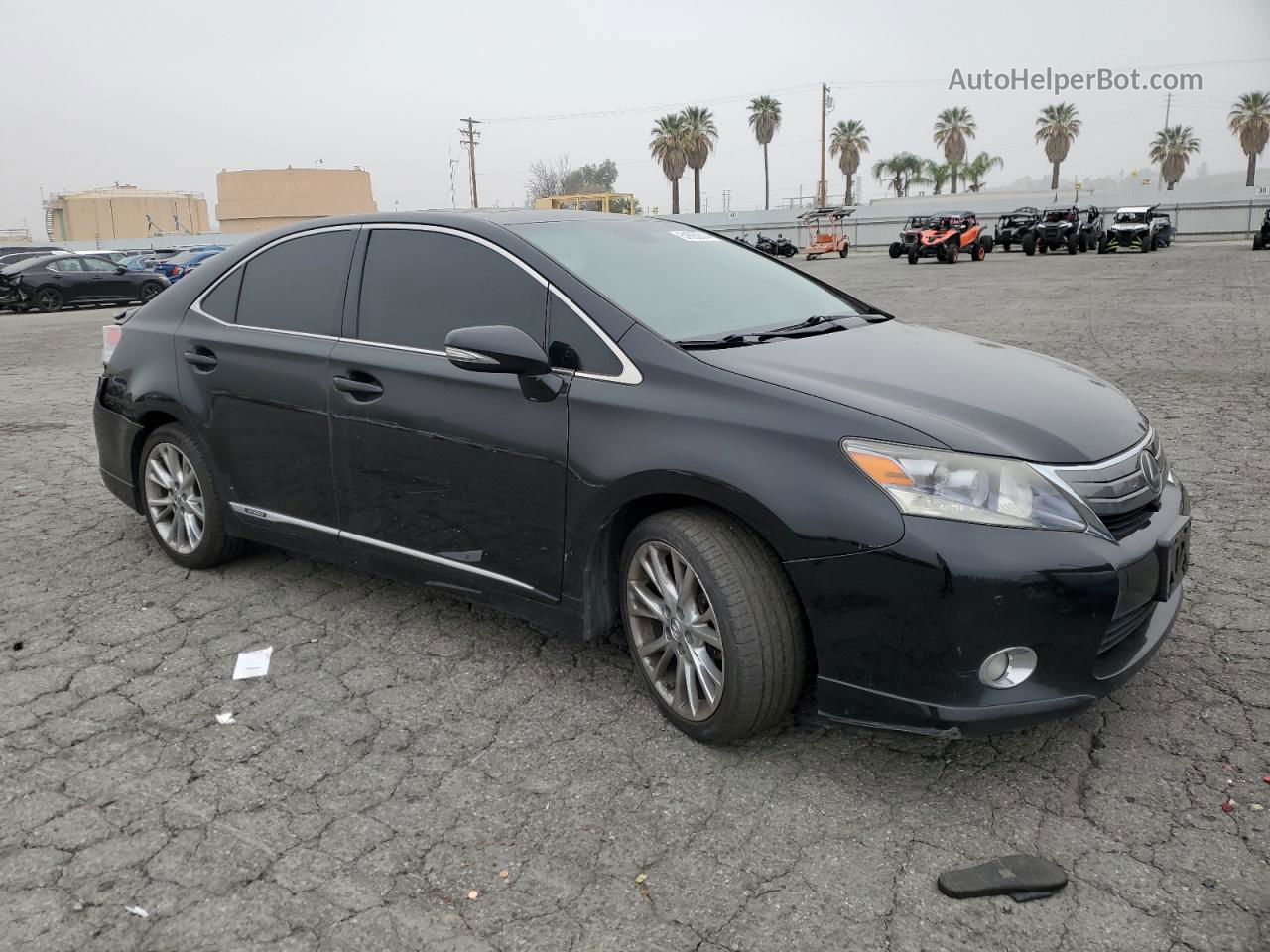 2011 Lexus Hs 250h Black vin: JTHBB1BA7B2046008