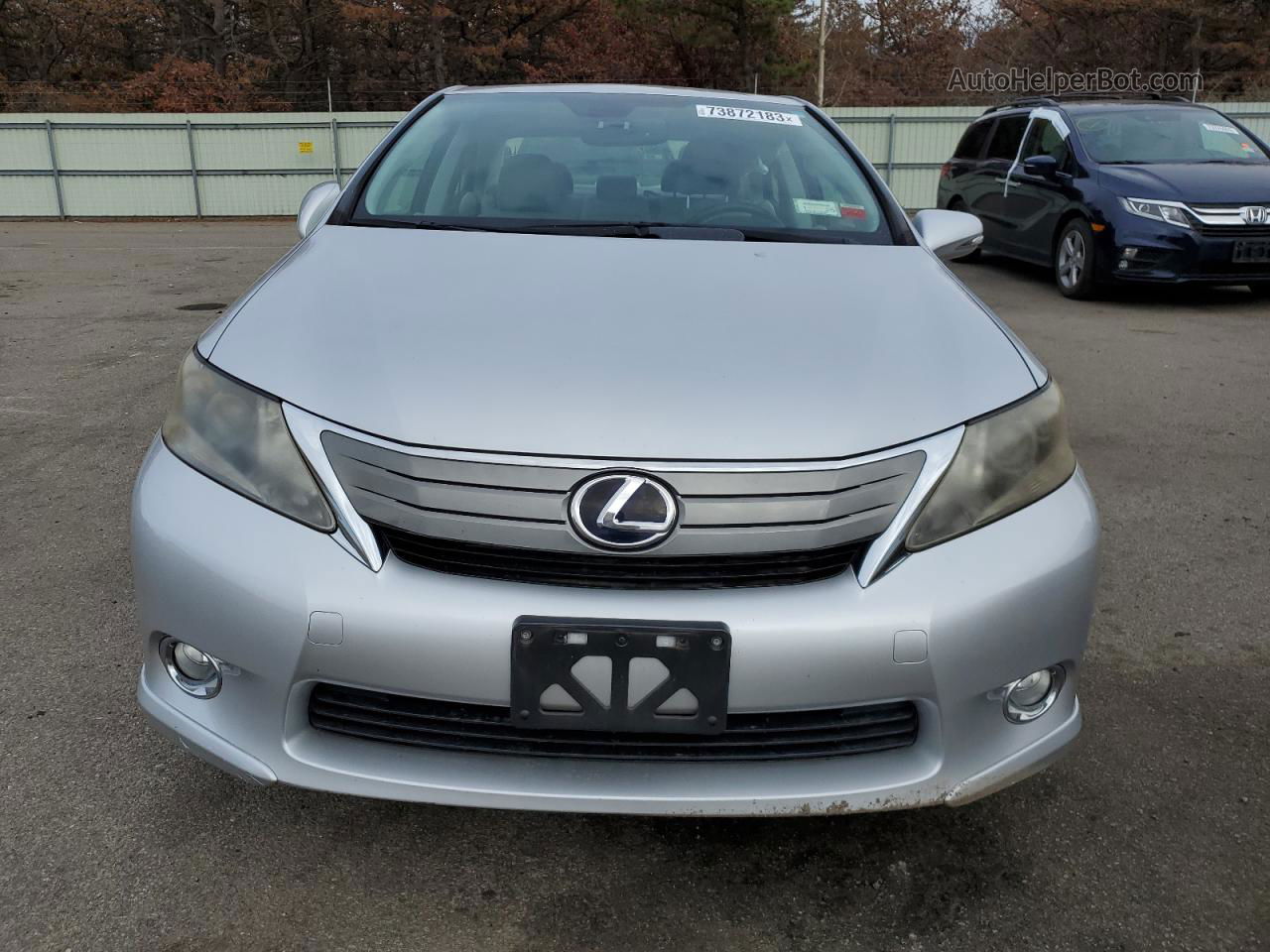 2011 Lexus Hs 250h Silver vin: JTHBB1BA8B2046227