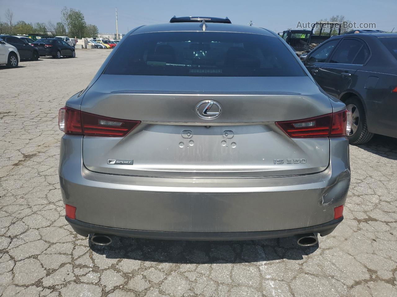 2016 Lexus Is 350 Silver vin: JTHBE1D20G5024919