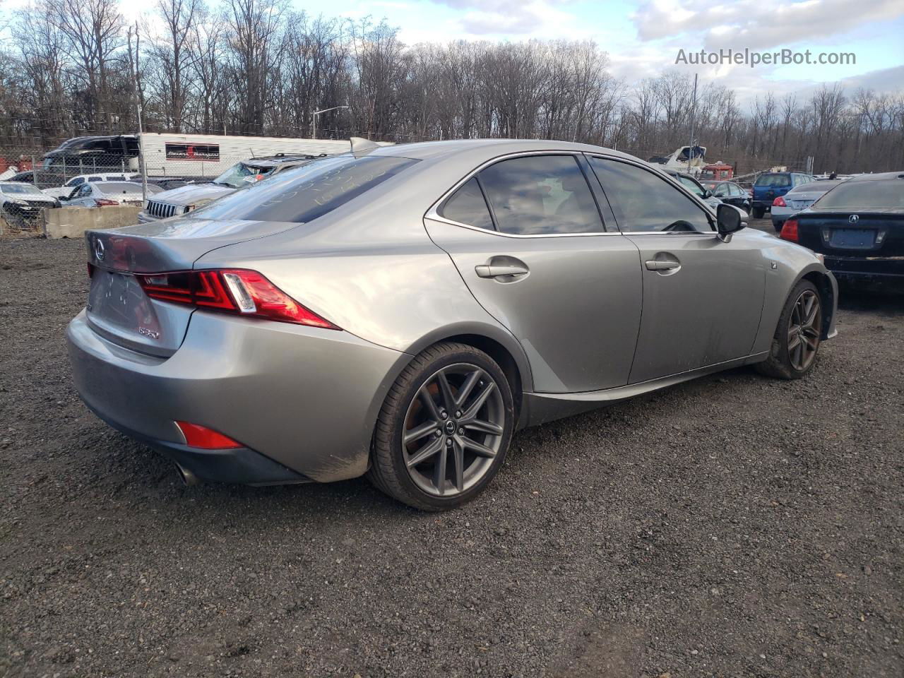 2016 Lexus Is 350 Gray vin: JTHBE1D21G5024959