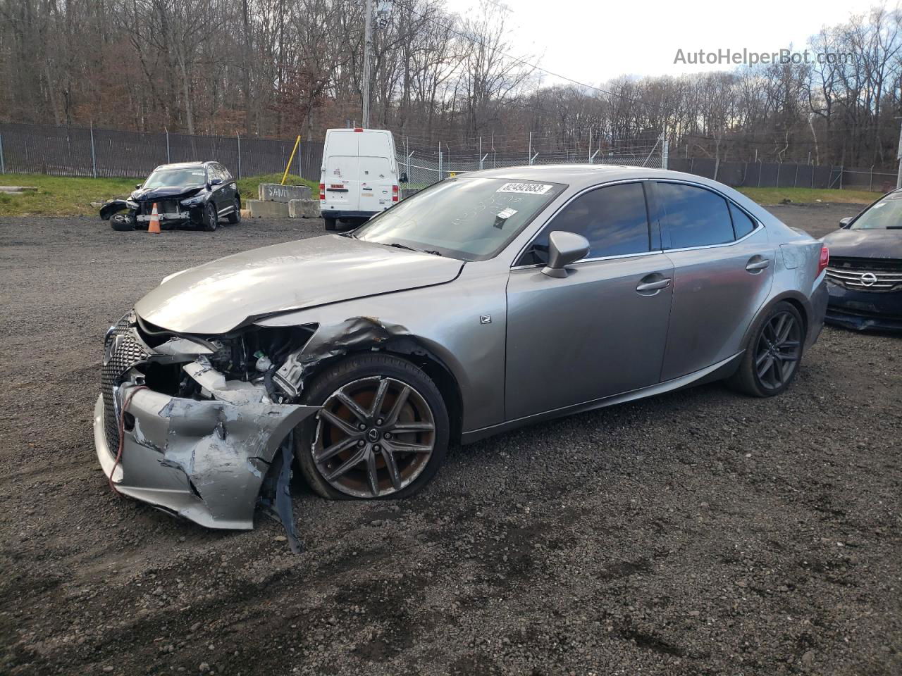 2016 Lexus Is 350 Gray vin: JTHBE1D21G5024959