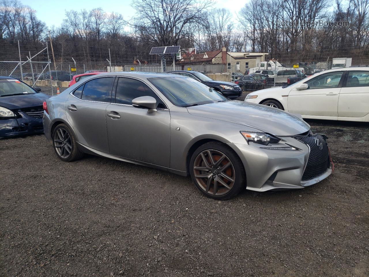 2016 Lexus Is 350 Gray vin: JTHBE1D21G5024959