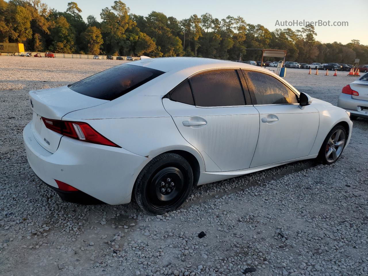 2016 Lexus Is 350 White vin: JTHBE1D25G5024690