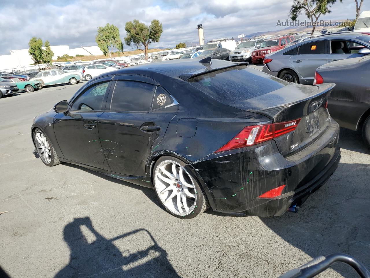 2016 Lexus Is 350 Black vin: JTHBE1D27G5028188