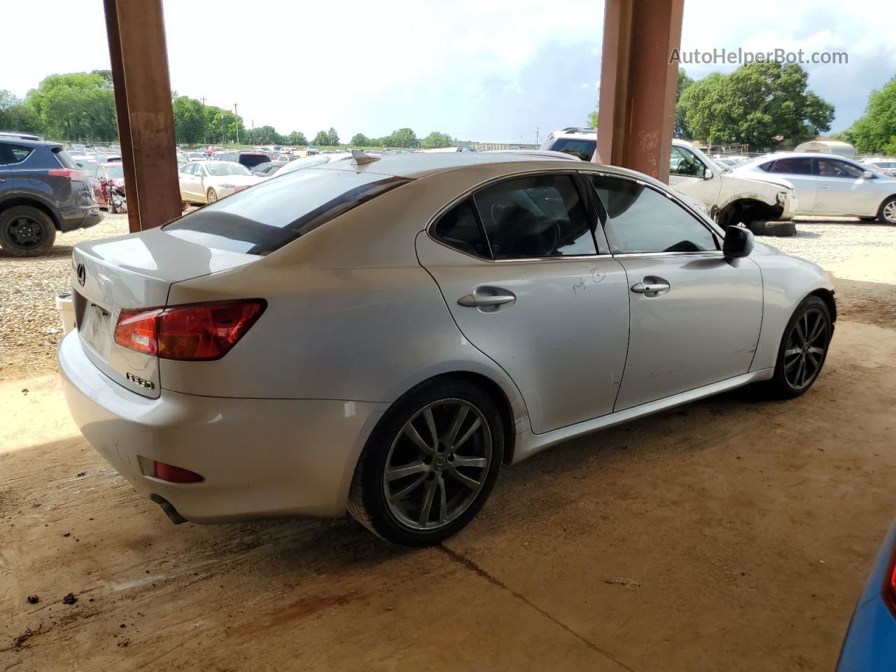 2007 Lexus Is 350 Silver vin: JTHBE262075014426