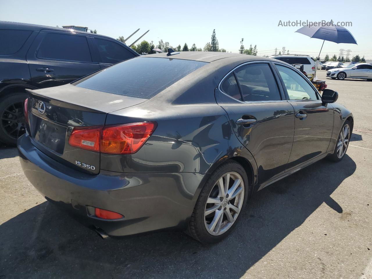 2007 Lexus Is 350 Black vin: JTHBE262172008569