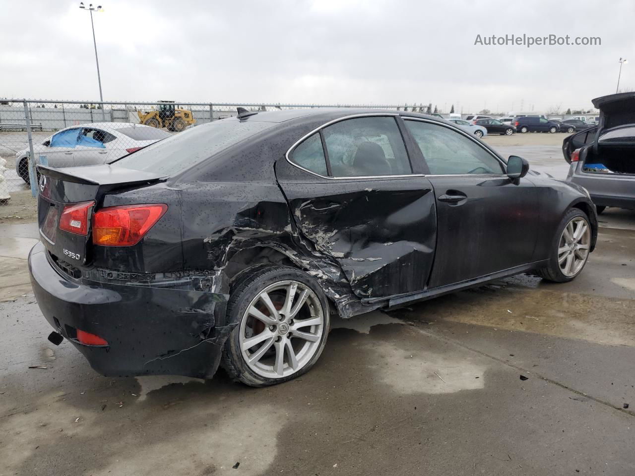 2007 Lexus Is 350 Black vin: JTHBE262172009270