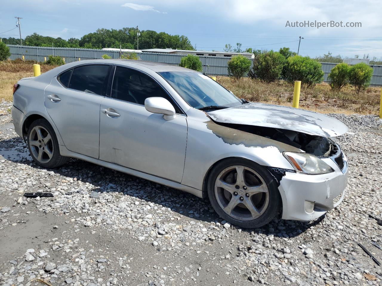 2007 Lexus Is 350 Silver vin: JTHBE262272011822