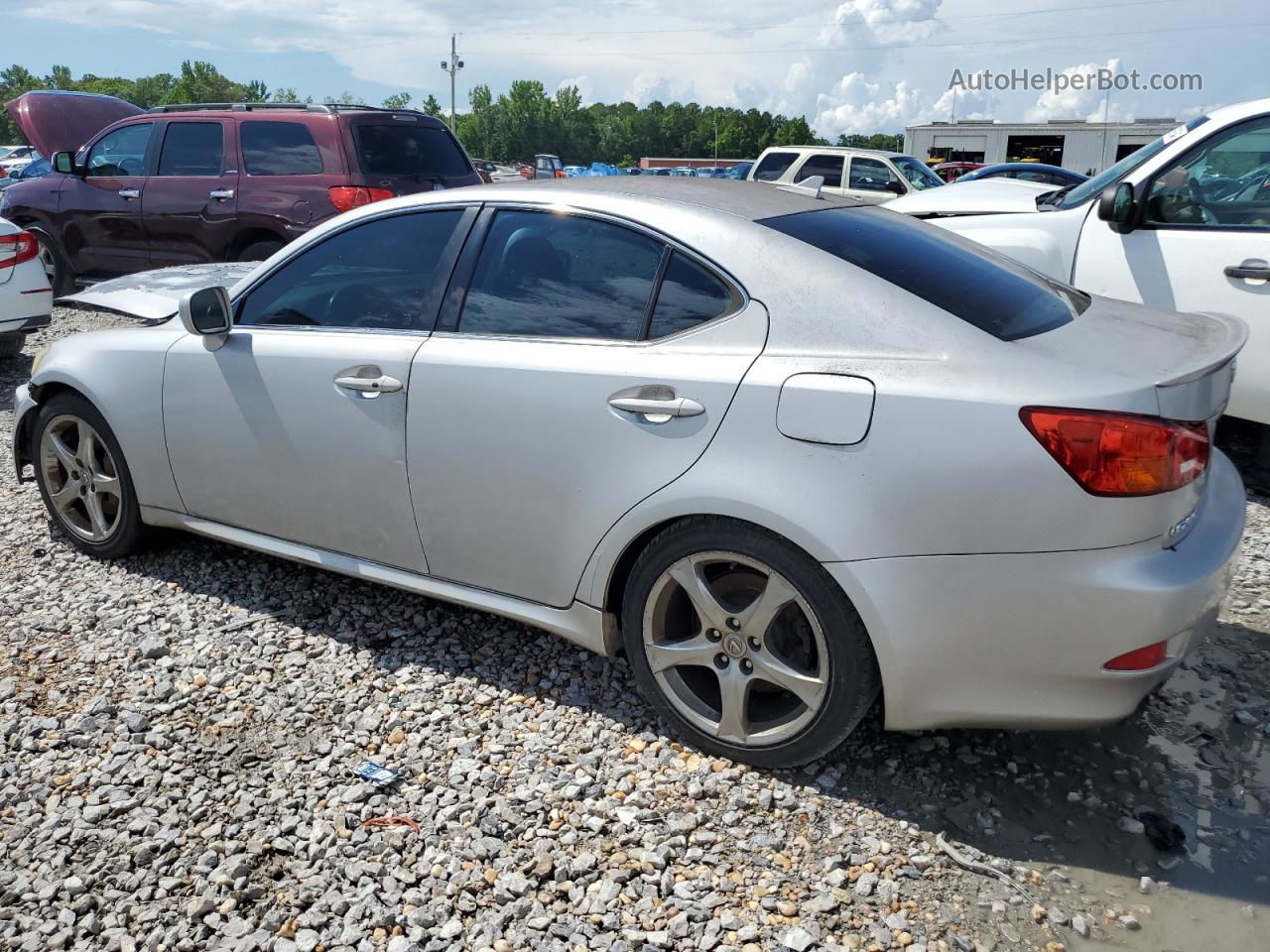 2007 Lexus Is 350 Silver vin: JTHBE262272011822