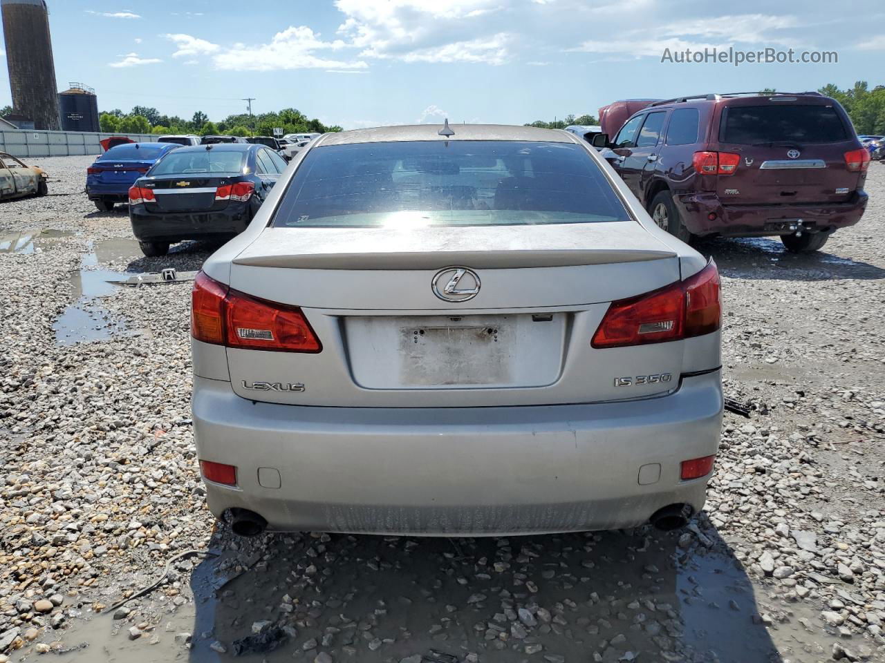 2007 Lexus Is 350 Silver vin: JTHBE262272011822