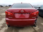 2007 Lexus Is 350 Red vin: JTHBE262472007853