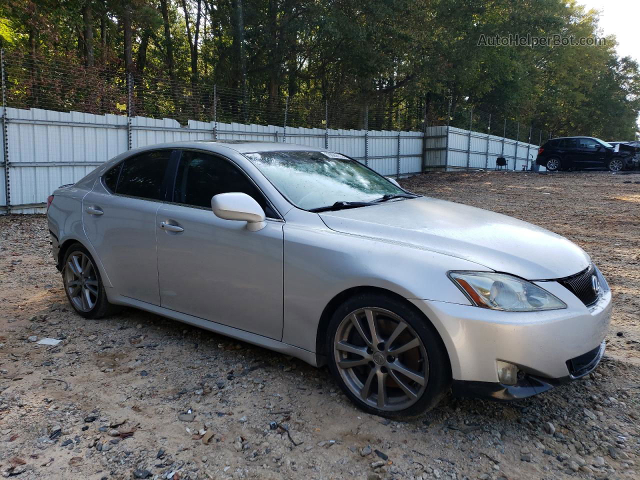 2007 Lexus Is 350 Silver vin: JTHBE262475013943