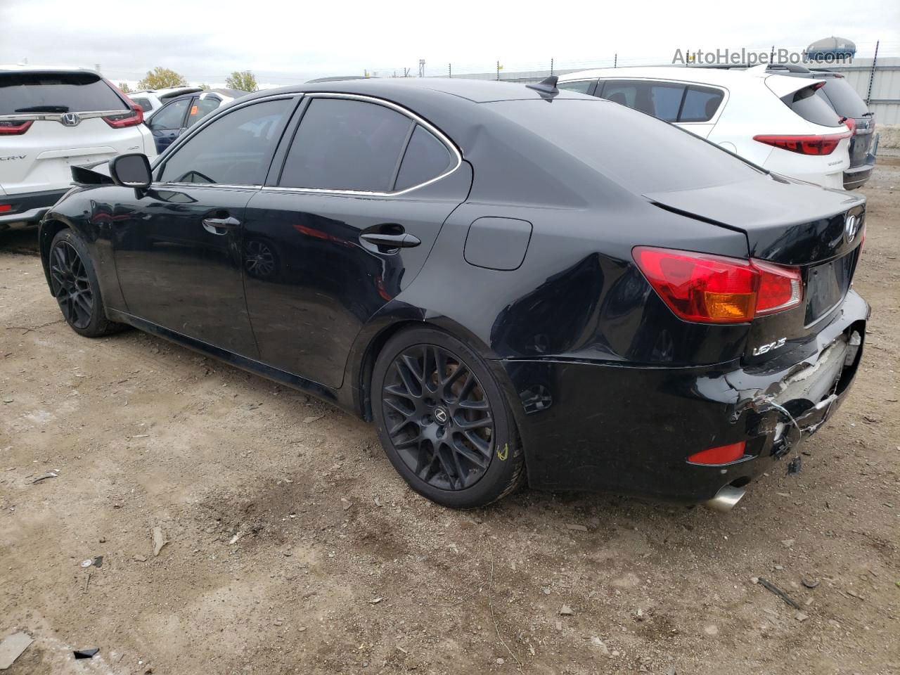 2007 Lexus Is 350 Black vin: JTHBE262572009773