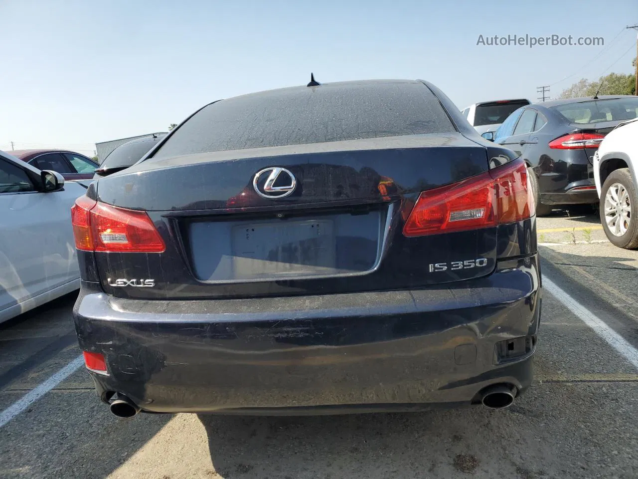 2007 Lexus Is 350 Черный vin: JTHBE262575012347