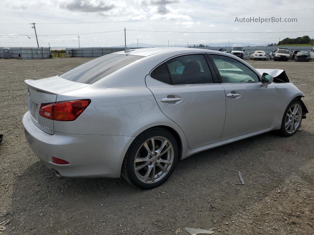 2007 Lexus Is 350 Silver vin: JTHBE262575015250