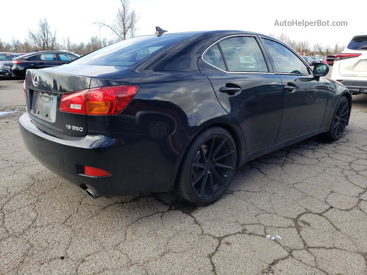 2007 Lexus Is 350 Black vin: JTHBE262672012164