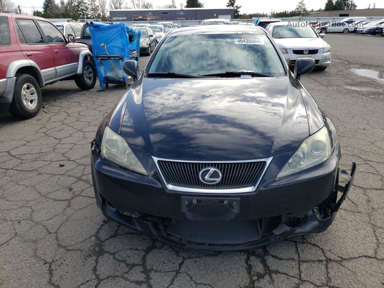 2007 Lexus Is 350 Black vin: JTHBE262672012164