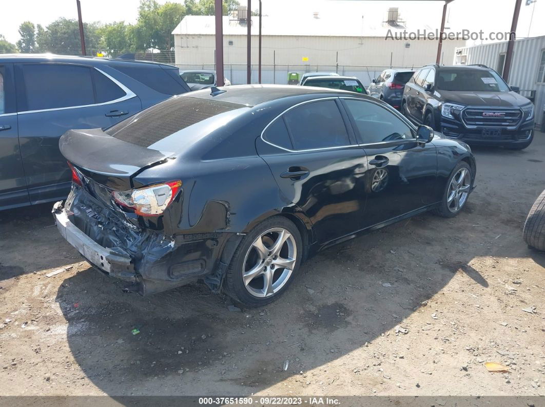 2007 Lexus Is 350   Black vin: JTHBE262672012486