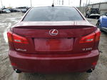 2007 Lexus Is 350 Red vin: JTHBE262772011315