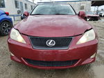 2007 Lexus Is 350 Красный vin: JTHBE262772011315