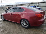 2007 Lexus Is 350 Красный vin: JTHBE262772011315