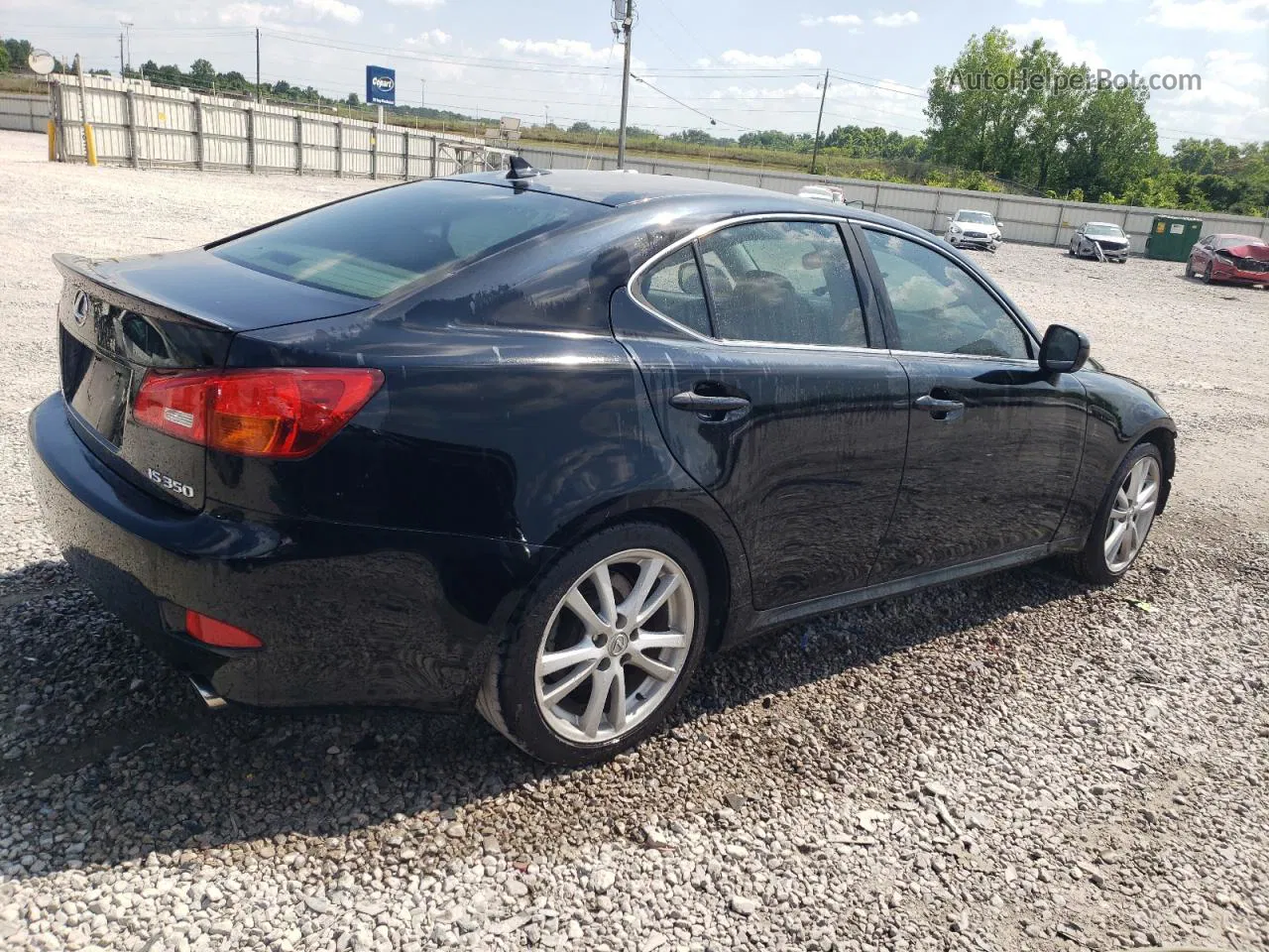 2007 Lexus Is 350 Black vin: JTHBE262772012710